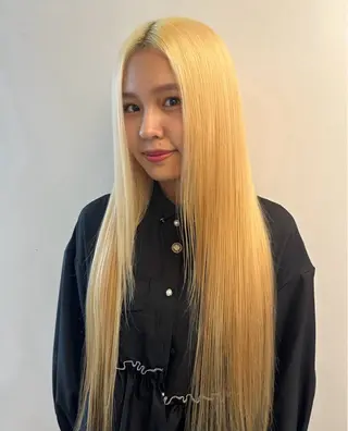 ロング カラー ハイトーン/パーマ/ メンズ / 櫻本🌐のヘアスタイル