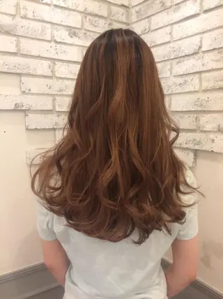 ロング 菅原 綾のヘアスタイル