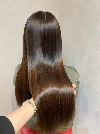 ロング 濱野 梨奈のヘアスタイル