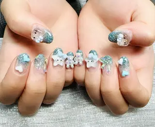 ネイル dandelion nail北千住のネイルデザイン