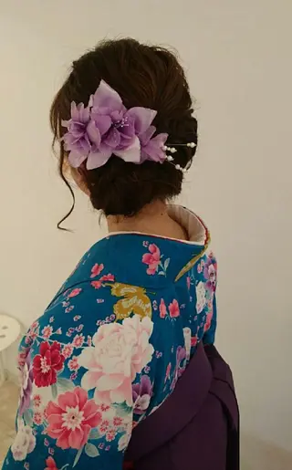 ヘアアレンジ scinrire サンリールのマツエク・マツパデザイン