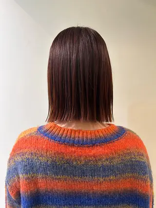 ミディアム 丸山 彩也夏のヘアスタイル