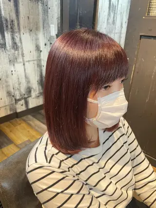 ミディアム カラー メンズ特化❤️‍🔥 みやぎのヘアスタイル