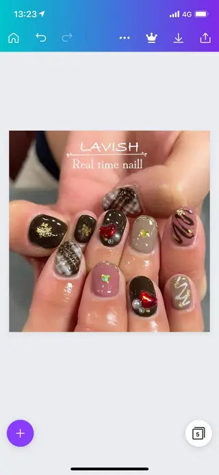 ネイル LAVISH nail salonのネイルデザイン