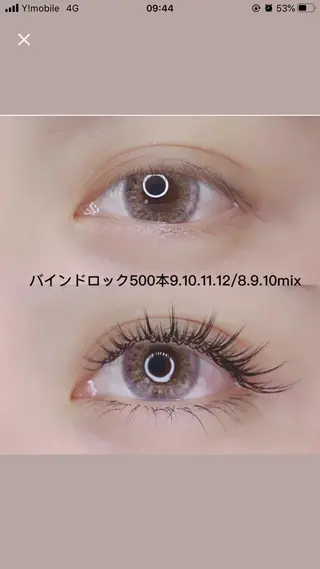 マツエク・マツパ An beauty 3のマツエク・マツパデザイン