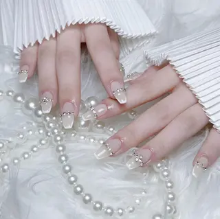 ネイル RAFFINE haru🦋🩵のネイルデザイン