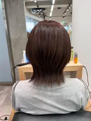 ミディアム 🌞レイヤー×カラー 前川那津美🌞のヘアスタイル