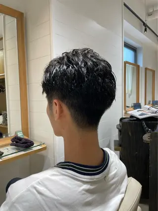 メンズ 🐝メンズハイライト …Rioのヘアスタイル