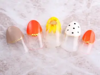 ネイル ネイルPetit Ribbonのネイルデザイン