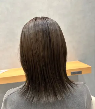 ミディアム one cover hair salon 1st所属・森 沙織のヘアスタイル