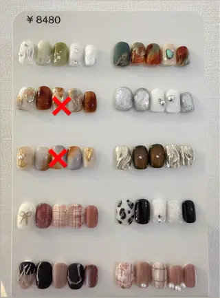 ネイル 自由が丘サロン あやめ💅のネイルデザイン