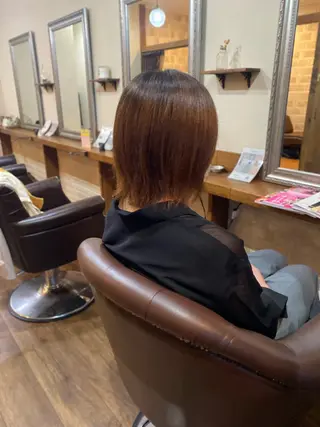 ショート Hair & Eyelash Riche所属・肥田 夕蘭のヘアスタイル