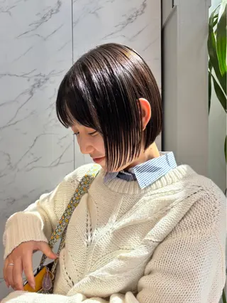 ショート miu /透明感カラーのヘアスタイル