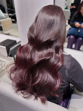 ロング カラー 銀座/髪質改善/韓国 カラー🍓原田侑依のヘアスタイル