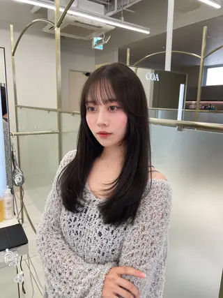 ロング COA GINZA所属・透明感カラー/銀座 🖤かりん🖤COAのヘアスタイル