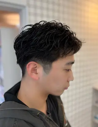 パーマ メンズ jammin.新塘 亮介のヘアスタイル