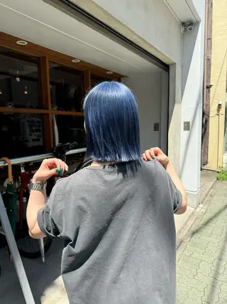 カラー Revie  hair所属・Hiyori/透明感 /ボブ/矢場町のヘアスタイル