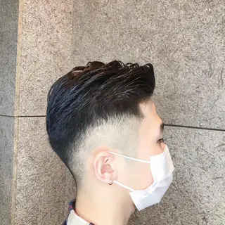 ショート メンズ うるツヤハイトーン✨ /西川郁巳のヘアスタイル