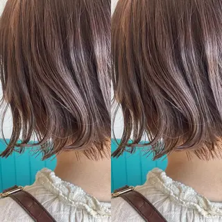 ミディアム カラー Snaly カラー特化ページのヘアスタイル