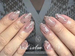 ネイル E.N🦋 長さ出し/持ち込みのネイルデザイン