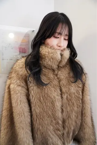 ロング カラー yew所属・名古屋カラーモデル/ 暖色カラー/リカのヘアスタイル