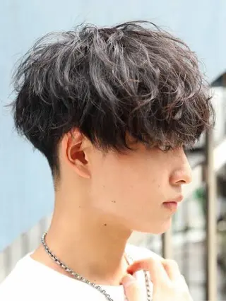 ショート パーマ メンズ @RICH 🍓Kosei 🍓のヘアスタイル