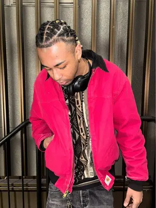 ミディアム ヘアアレンジ メンズ SALOWIN 神宮前５丁目店所属・メンズ/特殊ヘア パーマ🕷️小夏貴也のヘアスタイル