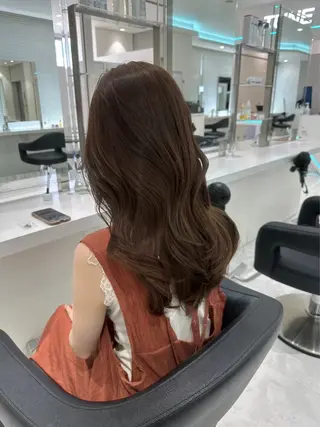 ロング カラー ヘアアレンジ 🎀 yuuka🎀のヘアスタイル