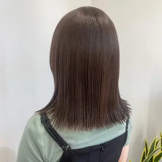 ロング カラー レイヤーボブ/ 艶カラー/サナ🌼のヘアスタイル