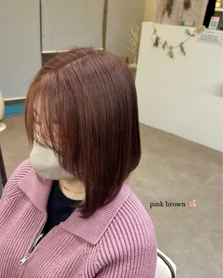 カラー 小野 こゆきのヘアスタイル