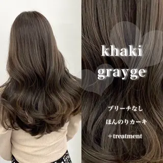 ロング カラー 韓国風艶髪🎀 暖色カラー🤍のヘアスタイル