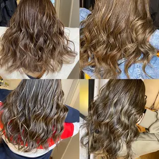 ロング カラー ヘアアレンジ 久米 治仁のヘアスタイル