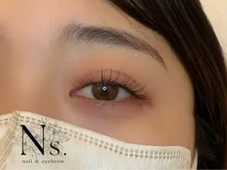 マツエク・マツパ Ns.nail &eyebrow所属・Ns.nail& eyebrow南瑠華のマツエク・マツパデザイン