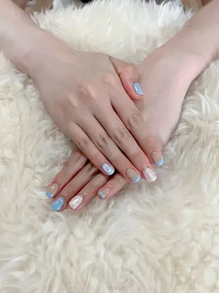 ショート 💜MIYA nail川崎店のネイルデザイン