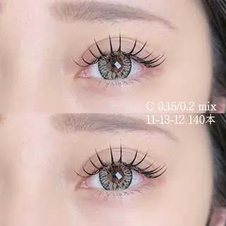 マツエク・マツパ muse所属・Suzu .muse 【葛城店】のマツエク・マツパデザイン