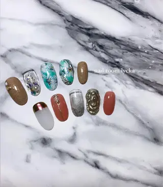 ネイル ﾈｲﾙﾙｰﾑﾘｯｶ 𝐦𝐚𝐲𝐮のネイルデザイン