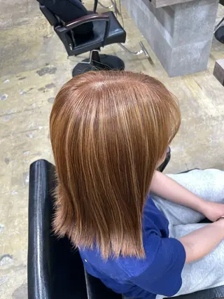 セミロング カラー ブレンバイドット所属・ニュアンスカラー/ 🫧レミ(坊主)のヘアスタイル