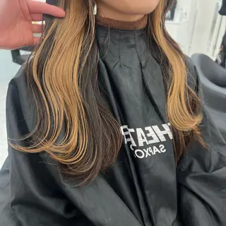 ロング カラー 韓国スタイル🇰🇷 トレンドレイヤー🪡のヘアスタイル