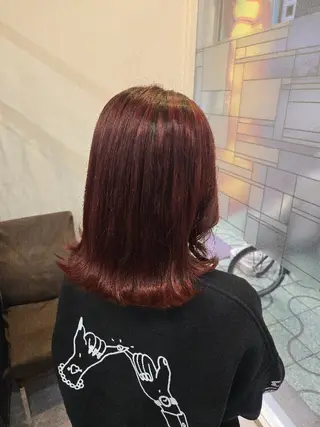 カラー 暖色🍎透明感カラー 🩵小林かりんのヘアスタイル