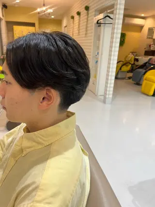パーマ メンズ 市川 知樹のヘアスタイル