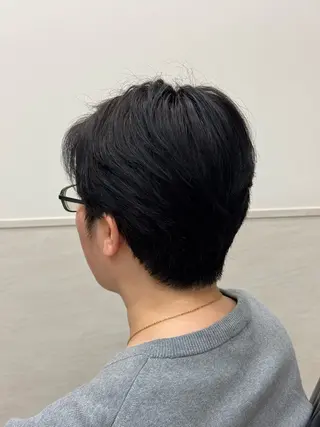 ミディアム カラー YOSHIZAWA Inc. PREMIUM 築地所属・💈Hisa ／ 理容師💈のヘアスタイル