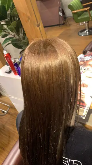 セミロング カラー 💜ハナエ💜 オーダーメイド美髪✨のヘアスタイル