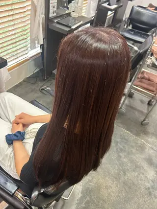 カラー 福井 愛瑠のヘアスタイル