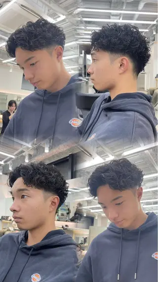 パーマ メンズ 🎀メンズパーマ☆ 艶カラー☆Syuriのヘアスタイル