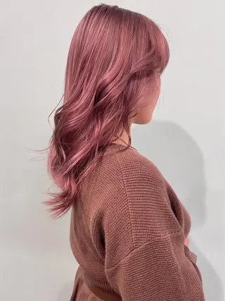 ロング カラー ショートウルフ💚 レイヤー/井上翔のヘアスタイル