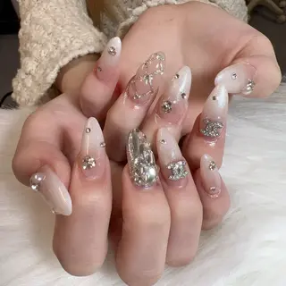 ネイル 🎀nana🫧 ワンホンネイル🎀のネイルデザイン