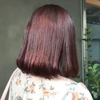 ミディアム カラー ヘアアレンジ moi-meme.soe所属・タナカ リナのヘアスタイル