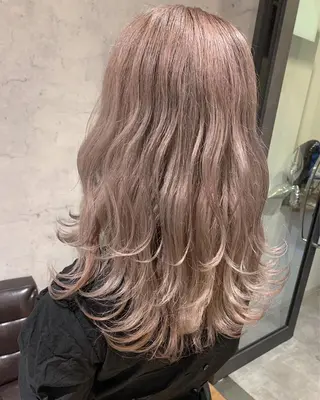 セミロング カラー 髪質改善will hairdesignのヘアスタイル