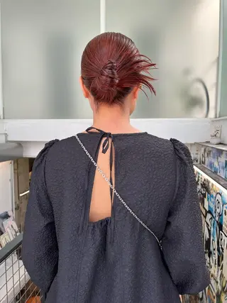 カラー ヘアアレンジ NOUN所属・eri kinjoのヘアスタイル