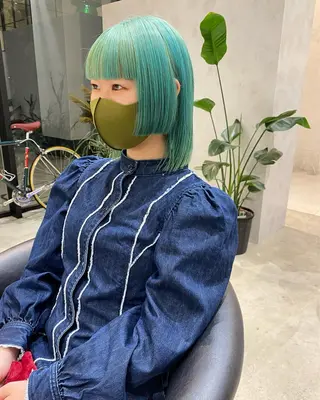 ミディアム カラー Raf.hair design所属・MAYU / Raf.のヘアスタイル
